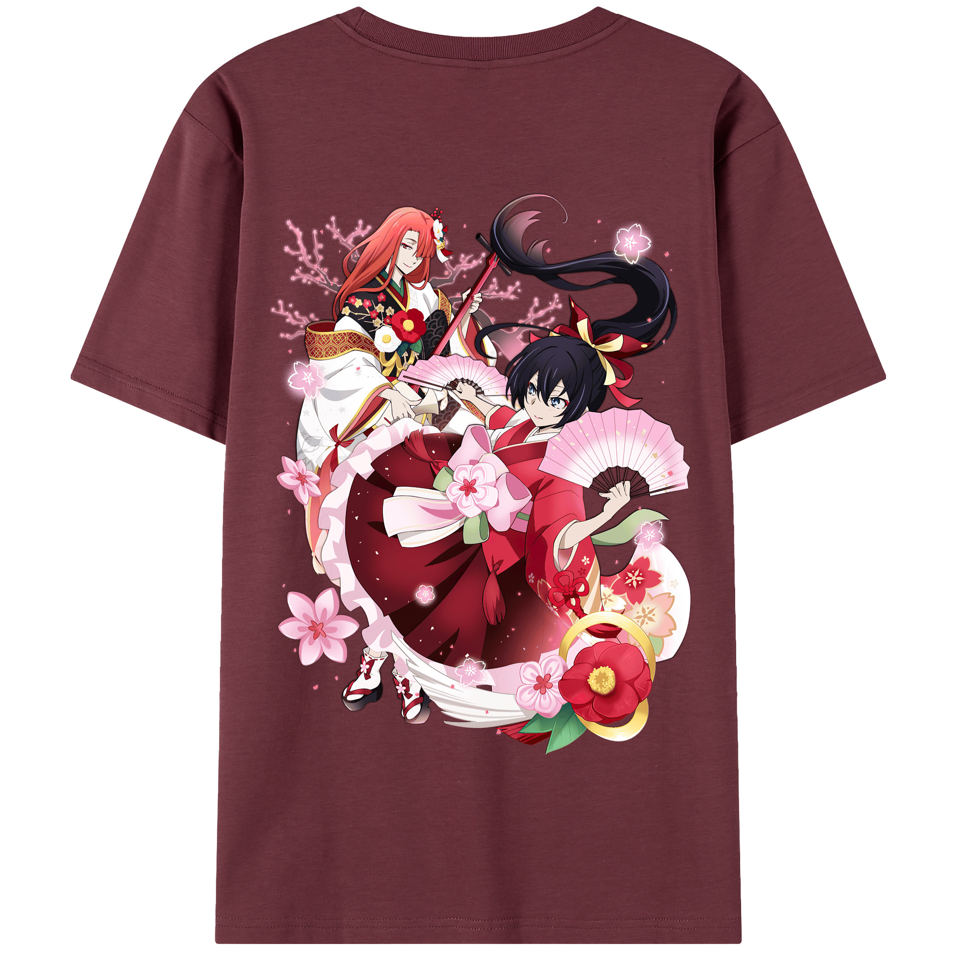 （画像用） 文豪ストレイドッグス Bungo Stray Dogs 綿100％半袖Tシャツ（背面プリント）